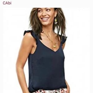 CAbi Navy Blue Cami size M